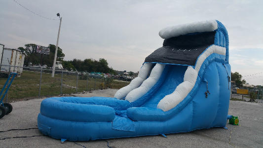 18ft Wave Runner Dry Slide 18ft Wave Runner Dry Slide